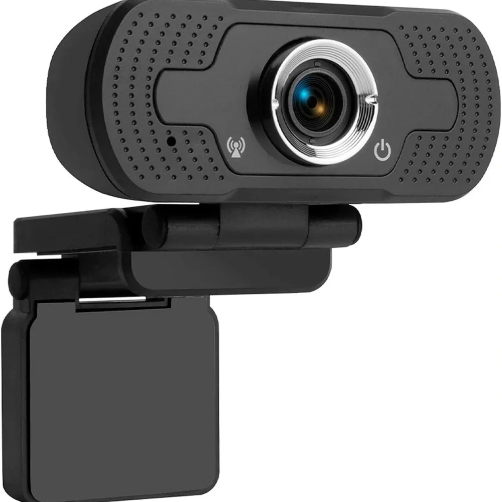 1080P USB Webcam Video Call Conference PC Desktop Laptop Built-in Microphone wit